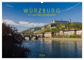 Würzburg – Im Lauf der Jahreszeiten (Wandkalender 2024 DIN A2 quer), CALVENDO Monatskalender von Müther,  Volker