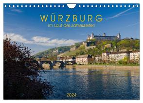 Würzburg – Im Lauf der Jahreszeiten (Wandkalender 2024 DIN A4 quer), CALVENDO Monatskalender von Müther,  Volker