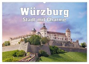 Würzburg – Stadt mit Charme (Wandkalender 2024 DIN A2 quer), CALVENDO Monatskalender von Brunner-Klaus,  Liselotte