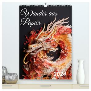 Wunder aus Papier (hochwertiger Premium Wandkalender 2024 DIN A2 hoch), Kunstdruck in Hochglanz von Waurick,  Kerstin