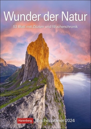 Wunder der Natur Wochenplaner 2024 von Thomas Huhnold,  Ulrike Issel