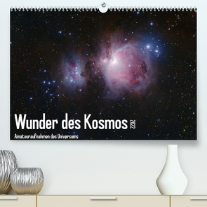 Wunder des Kosmos (Premium, hochwertiger DIN A2 Wandkalender 2022, Kunstdruck in Hochglanz) von Grelak,  Andreas