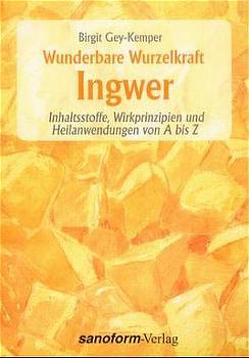 Wunderbare Wurzelkraft Ingwer von Gey-Kemper,  Birgit