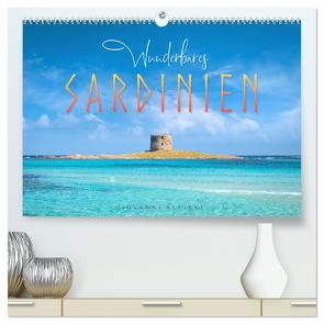 Wunderbares Sardinien (hochwertiger Premium Wandkalender 2024 DIN A2 quer), Kunstdruck in Hochglanz von Allievi,  Giovanni