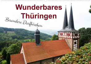 Wunderbares Thüringen – besondere Dorfkirchen (Wandkalender 2022 DIN A2 quer) von Flori0