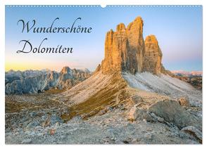 Wunderschöne Dolomiten (Wandkalender 2024 DIN A2 quer), CALVENDO Monatskalender von Valjak,  Michael