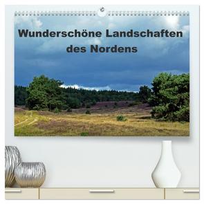 Wunderschöne Landschaften des Nordens (hochwertiger Premium Wandkalender 2024 DIN A2 quer), Kunstdruck in Hochglanz von Loebus,  Eberhard