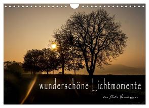 wunderschöne Lichtmomente (Wandkalender 2024 DIN A4 quer), CALVENDO Monatskalender von Vornberger,  Julia