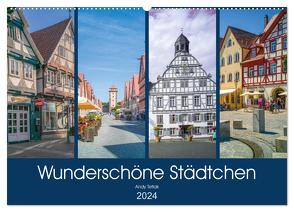 Wunderschöne Städtchen (Wandkalender 2024 DIN A2 quer), CALVENDO Monatskalender von Tetlak,  Andy