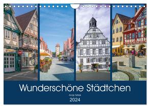 Wunderschöne Städtchen (Wandkalender 2024 DIN A4 quer), CALVENDO Monatskalender von Tetlak,  Andy