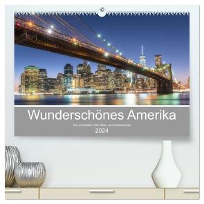 Wunderschönes Amerika (hochwertiger Premium Wandkalender 2024 DIN A2 quer), Kunstdruck in Hochglanz von Schröder Photography,  Stefan