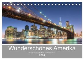 Wunderschönes Amerika (Tischkalender 2024 DIN A5 quer), CALVENDO Monatskalender von Schröder Photography,  Stefan