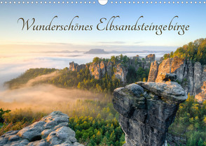 Wunderschönes Elbsandsteingebirge (Wandkalender 2022 DIN A3 quer) von Valjak,  Michael