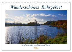 Wunderschönes Ruhrgebiet – Abseits von Kohle und Stahl (Wandkalender 2024 DIN A3 quer), CALVENDO Monatskalender von Fiolka,  Michael