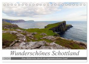 Wunderschönes Schottland – Bilderreise durch ein sagenumwobenes Land (Tischkalender 2024 DIN A5 quer), CALVENDO Monatskalender von TJPhotography,  TJPhotography