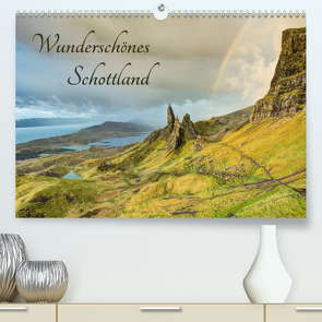 Wunderschönes Schottland (Premium, hochwertiger DIN A2 Wandkalender 2021, Kunstdruck in Hochglanz) von Valjak,  Michael