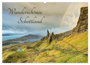 Wunderschönes Schottland (Wandkalender 2024 DIN A2 quer), CALVENDO Monatskalender von Valjak,  Michael