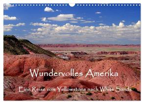 Wundervolles Amerika (Wandkalender 2024 DIN A3 quer), CALVENDO Monatskalender von by Sylvia Seibl,  CrystalLights