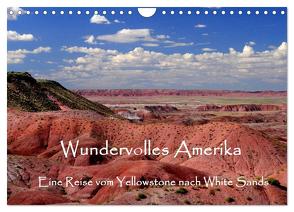 Wundervolles Amerika (Wandkalender 2024 DIN A4 quer), CALVENDO Monatskalender von by Sylvia Seibl,  CrystalLights