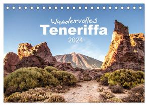 Wundervolles Teneriffa (Tischkalender 2024 DIN A5 quer), CALVENDO Monatskalender von www.lets-do-this.de,  www.lets-do-this.de