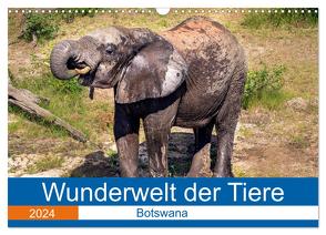 Wunderwelt der Tiere – Botswana (Wandkalender 2024 DIN A3 quer), CALVENDO Monatskalender von Fritsche (Five-Birds Photography - www.5bp.de),  Dirk