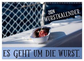 Wurstkalender. Es geht um die Wurst. (Wandkalender 2024 DIN A3 quer), CALVENDO Monatskalender von Mettfluencer,  Mettfluencer