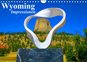 Wyoming • Impressionen (Wandkalender 2022 DIN A4 quer) von Stanzer,  Elisabeth