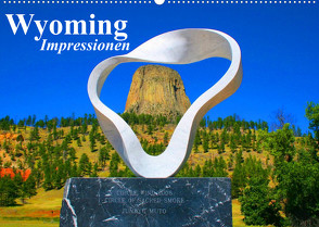 Wyoming • Impressionen (Wandkalender 2023 DIN A2 quer) von Stanzer,  Elisabeth