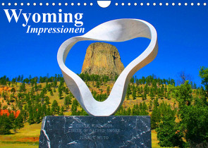 Wyoming • Impressionen (Wandkalender 2023 DIN A4 quer) von Stanzer,  Elisabeth