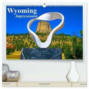 Wyoming • Impressionen (hochwertiger Premium Wandkalender 2024 DIN A2 quer), Kunstdruck in Hochglanz von Stanzer,  Elisabeth