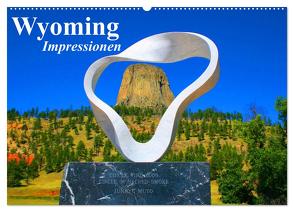 Wyoming • Impressionen (Wandkalender 2024 DIN A2 quer), CALVENDO Monatskalender von Stanzer,  Elisabeth