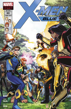 X-Men: Blue von Bunn,  Cullen, Petz,  Jürgen, Silas,  Thony, Silva,  R.B.