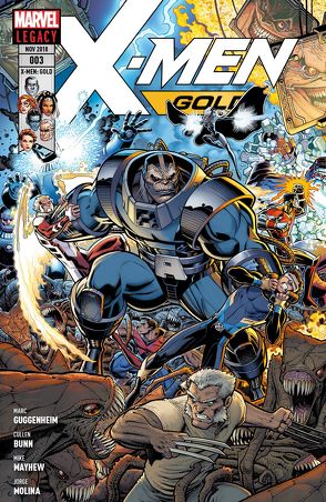 X-Men: Gold von Bernard,  Diego, Bunn,  Cullen, Guggenheim,  Marc, Laming,  Marc, Mayhew,  Mike, Molina,  Jorge, Petz,  Jürgen