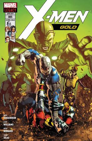 X-Men: Gold von Bernard,  Diego, Guggenheim,  Marc, Luis,  Jose, Martinez,  Alitha E., Morisette-Phan,  Djibril, Nero,  Monty, Petz,  Jürgen, Silas,  Thony, Siqueira,  Paulo, Williams,  Leah