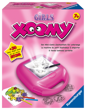 Ravensburger Xoomy Midi Girls 18666 – Wunderschöne Motive und Comics zeichnen lernen. Kreatives Zeichnen und Malen für Kinder ab 7 Jahren