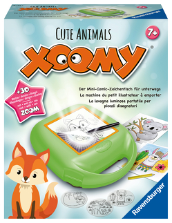 Ravensburger Xoomy Midi Cute Animals 18124 – Geschichten und süße Tiere zeichnen lernen. Kreatives Zeichnen und Malen für Kinder ab 7 Jahren