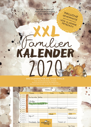 XXL Familienkalender 2020 von Gerstenberg,  Maria Kristin