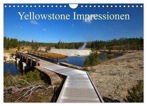 Yellowstone Impressionen (Wandkalender 2024 DIN A4 quer), CALVENDO Monatskalender von Gernhoefer,  U.