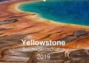 Yellowstone Sommerlandschaften (Wandkalender 2019 DIN A2 quer) von Lauer,  Michael