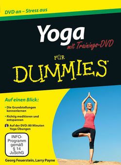 Yoga für Dummies mit Video-DVD von Feuerstein,  Georg, Payne,  Larry, Strunz,  Birgit