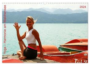 Yoga – Harmonie am Walchensee (Wandkalender 2024 DIN A3 quer), CALVENDO Monatskalender von Thiel,  Isabella