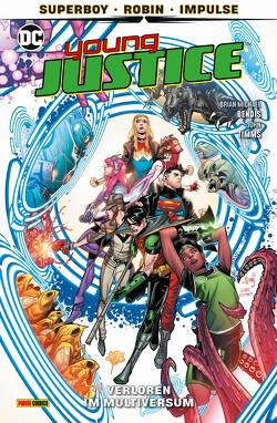 Young Justice von Araujo,  Andre Lima, Bendis,  Brian Michael, Derington,  Nick, Hipp,  Dan, Lafuente,  David, Rother,  Josef, Timms,  John