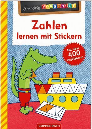 Zahlen lernen mit Stickern von Wagner,  Charlotte