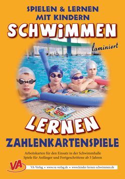 Schwimmen lernen 5: Zahlenkartenspiele, laminiert von Aretz,  Veronika