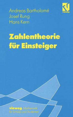 Zahlentheorie für Einsteiger von Bartholomé,  Andreas