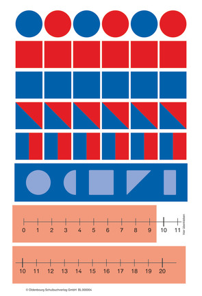 Zahlenzauber – Mathematik für Grundschulen – Beilagen zu den Ausgaben E, F, G, H und M – 1. Schuljahr