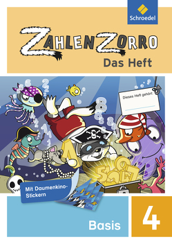 Zahlenzorro – Das Heft von Klöckner,  Katrin, Stadler,  Eveline, Wahl,  Frank, Weigel,  Janine