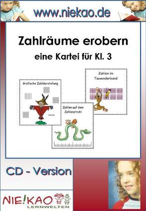 Zahlräume erobern – eine anschauliche Kartei für Kl. 3 von Kiel,  Steffi, Kiel,  Udo