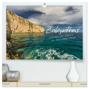 Zakynthos – Griechische Idylle im Ionischen Meer (hochwertiger Premium Wandkalender 2024 DIN A2 quer), Kunstdruck in Hochglanz von Daniel Homfeld,  Stefan