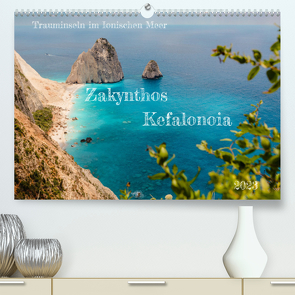 Zakynthos und Kefalonia Trauminseln im Ionischen Meer (Premium, hochwertiger DIN A2 Wandkalender 2023, Kunstdruck in Hochglanz) von Hans Steffl,  Mike